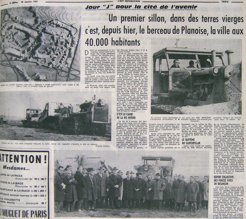 L'Est Républicain du 28 janvier 1965